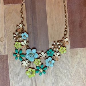 Francesca’s Flower Statement Necklace